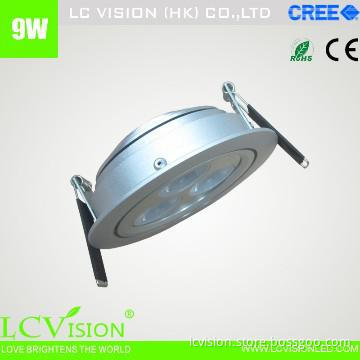 LED lighting / 9W CREE LED Down light / Dimming / Adjustable / 450 lm